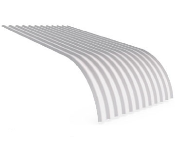 Curved Sheeting Sample
